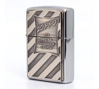 Accendino Zippo Classic JP Custom Base/Original Vintage Art Emblem D-Line Nuovo
