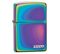 Accendino Zippo® Classic Multi Color con Logo Zippo 151ZL, Accendino Antivento Ricaricabile Zippo, Realizzato in Metallo con Caratteristico "click" Zippo, Multicolor, Made in USA, Ottima Idea Regalo