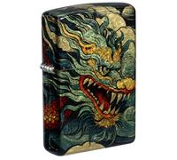 Zippo Accendino Mythological Dragon 46705 Antivento Unisex Multicolore Verde