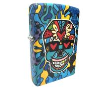 Accendino Zippo Edizione Speciale Skull 2 Britto Accendino A Benzina