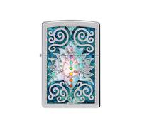 Accendino ZIPPO ESSENCE NUOVO - FIORE DI LOTUS - Originale, Tempesta, Collezione