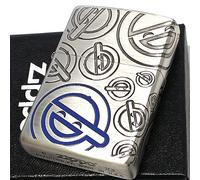 Accendino Zippo Ghost In The Shell Laughing Man argento 3 lati incisione Giap...