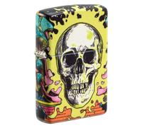 Accendino Zippo Glowing Skull Edizione Limitata Unisex Metallo Multicolor