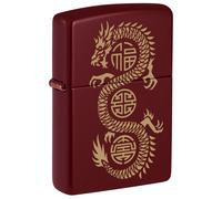 Accendino Zippo Good Luck Dragon Edizione Limitata Unisex Metallo Rosso