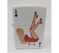 Accendino Zippo Lighter Lady Ace of Spade Anno 2009