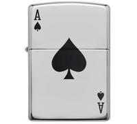 Accendino Zippo Lucky Ace Asso di Picche