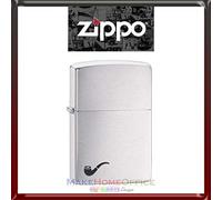 Accendino"Zippo" Mod. 200PL da Pipa Benzina Ricaricabile Antivento"Modello Classic"