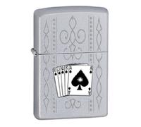 Accendino Zippo Primer Flush Scala Reale di Picche Anno 2009