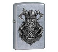 Accendino Zippo Special Limited Edition Viking Silver 25F002 Unisex