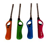 Accendisigari a gas Pratico per cucina e camino, ecologico e ricaricabile, accendino per stufa a legna, barbecue e candela elettrica