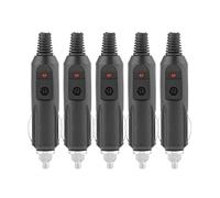 Accendisigari per auto Akozon Spina maschio Connettore a spina IY Accessorio per auto 5 pezzi 12V 24V 5A