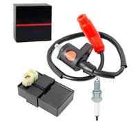 Accenditore CDI Moto Compatibile con per Sportrax 300 per TRX300EX 2x4 1993-2006 Moto Accenditore CDI Box Bobina Candela OEM 30410-Hm3-003