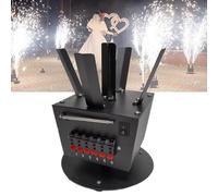 Accenditore For Fuochi D'artificio A Freddo, 4 Ricevitori, Controller Rotante For A Con Telecomando Wireless, Lampeggiatore For Fontane, Adatto For Matrimoni/palcoscenici/concerti