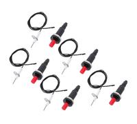 Accenditori Piezoelettrici in Plastica Kit di Accensione Grill Affidabile con Ago di Accensione, Scelta Ad Alta Efficienza per Fornello a Gas, Cavo da 1000 Mm, Confezione da 10 Pezzi