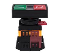 Accensione 220V giallo -OFF START STOP Interruttore a pulsante momentaneo 1 NO 1 NC
