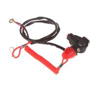 accensione avviamento 7/8 Pollice 22mm 1 Pezzo Di Cordino Di Sicurezza Per ATV Moto Barca Interruttore Di Arresto Di Emergenza Pulsante Motore Per Moto Da Per Cross ATV Quad