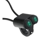 accensione avviamento Manubrio Da 7/8" Interruttori Comando Moto 2 Interruttore In Lega Alluminio Interruttore Universale Impermeabile Per Indicatori Direzione Ricambio Per Moto 12V