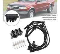 Accensione Bobina + 6 Spina Filo FD498 Per Ford F150 E150 Toro Mazda Mercurio