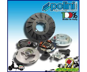 ACCENSIONE CDI POLINI ANALOGICA CON LUCE PER VESPA PX SPRINT