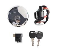 Accensione Interruttore Tappo Del Carburante Bloccasterzo Set 2 Tasti per Suzuki