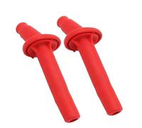 Accensione Motociclette Cappuccio Candela Ad Alta Pressione Per Motocicletta Nero/rosso Per CBR250 MC14 MC17 MC19 MC22 Jade 250 Hornet 250 CBR250RR MC19(2XPieces-Red)