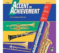 Accent on Achievement, Bk 1: 2 CDs by John O'Reilly Mark Williams Steve Bach(1997-08-01)