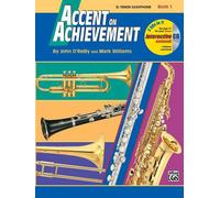 Accent on Achievement, Book 1 + CD - Sax Tenore - Mark Williams - John O'Reilly