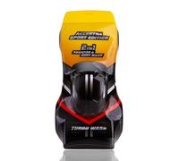Accentra 2 in 1 Shower Gel ACCENTRA RACING per corpo e capelli - Docciaschiuma e shampoo in una bottiglia decorativa per auto, design auto, 300 ml, fragranza: Oceano, idea regalo per bambini e ragazzi