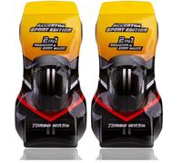 Accentra 2 in 1 Shower Gel ACCENTRA RACING per corpo e capelli - Docciaschiuma e shampoo in una bottiglia decorativa per auto, design auto, 300 ml, fragranza: Oceano, idea regalo per bambini e ragazzi