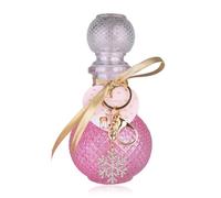 Accentra Bagno di schiuma Romantic DREAMS per donne, 240 ml, schiuma per doccia, schiuma da bagno in bottiglia di vetro con portachiavi, fiocco di neve, profumo vaniglia rosa, benessere, regalo