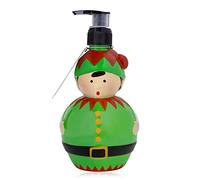 Accentra BELIEVE IN YOURSELF, 310 ml, con erogatore a pompa, erogatore di sapone liquido, profumo di mela di mirtillo, ricaricabile, verde