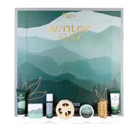 Accentra - Calendario dell’Avvento Beauty 2025 con 24 prodotti di benessere e cura del corpo - Set SPA per donne con lozione corpo, sali da bagno, sapone, bomba da doccia, portacandele e molto altro