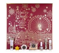 Accentra - Calendario dell’Avvento Beauty 2025 con 24 prodotti di benessere e cura del corpo - Set SPA per donne con lozione corpo, sali da bagno, sapone, bomba da doccia, candela profumata etc