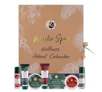 Accentra - Calendario dell’Avvento Beauty 2025 con 24 prodotti per il benessere e la cura del corpo per donne con lozione corpo, sali da bagno, sapone, bomba da bagno, candela profumata e molto altro