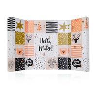 Accentra - Calendario dell’avvento beauty con 24 prodotti per il trucco e cosmetici - Calendario dell’avvento trucco donna con rossetto, ciglia, smalto, ombretto, applicatori