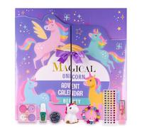 Accentra Calendario dell’Avvento Cura MAGICAL UNICORN 2025 per Bambini, con 24 Sorprese di Bellezza, Calendario Apribile Magico in Rosa, Idea Regalo Cosmetico per Bambine e Fan degli Unicorni