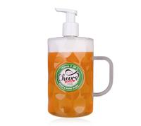 Accentra Dispenser Sapone Liquido a Forma di Boccale di Birra, Sapone Mani “CHEERS” in Stile Birra, 720 ml con Dosatore Schiuma, Profumo Betulla & Cedro, Idea Regalo per Uomini amanti della Birra