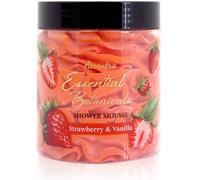 Accentra ESSENTIAL BOTANICS schiuma doccia fragola e vaniglia in tazza 160 g