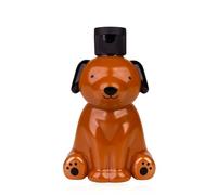 Accentra Gel doccia 2 in 1 DOG per bambini, 300 ml, gel doccia e shampoo per corpo e capelli nel design del cane, fragranza mela verde, idea regalo per ragazzi, ragazze, compleanno dei bambini e