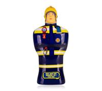 Accentra Gel doccia 2 in 1 FEUERWEHRMANN SAM per bambini, 400 ml, doccia e shampoo per corpo e capelli in Sam Design con profumo di mela, idea regalo per compleanno e sacchetto della scuola