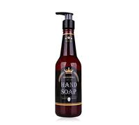accentra Sapone per le mani AC BREW in bottiglia effetto bottiglia di birra, 330 ml, sapone per le mani in dispenser di pompa, sapone liquido, profumo di oak e agrumi