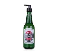 accentra Sapone per le mani AC BREW in bottiglia effetto bottiglia di birra, 330 ml, sapone per le mani in dispenser di pompa, sapone liquido, profumo di oak e agrumi
