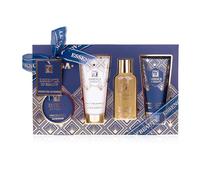 Accentra set bagno ESSENCE OF BEAUTY White Tea e Neroli 90 g bomba da bagno | Set dono donna in confezione elegante con gel doccia, lozione corpo, crema mani e accessorio frizzante per vasca relax