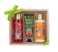 Accentra Set da Bagno Hello Winter con gel doccia, lozione corpo e cre