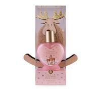 Accentra Set da bagno Romantic DREAMS in confezione regalo per donne, 80 ml, gel doccia e statuetta decorativa, alce elegante, set regalo con fragranza Tea Rose & Velvet, regalo ideale per Natale e