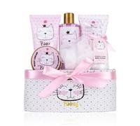 Accentra - Set Regalo Princess Kitty Per Bambina, Con Aroma Alla Fragola E Alla,