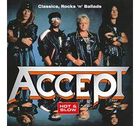 Accept - Hot & Slow (Silver & Red Marbled Vinyl)