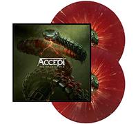 Accept - Too Mean To Die (Red W/ White Splatter)