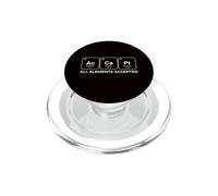 AcCePt Tutti gli elementi accettati Chemistry Pun PopSockets PopGrip per MagSafe