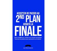 Accepter de passer au second plan jusqu'à la finale: Fausse couverture humoristique Foot pour piéger votre couple ou vos amis | Idée cadeau drôle et original | Carnet de jeux Sudoku inclus